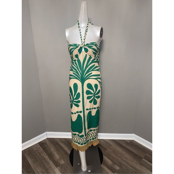 JOHANNA ORTIZ Ritmo Vivo cotton midi dress - Picture 6 of 11